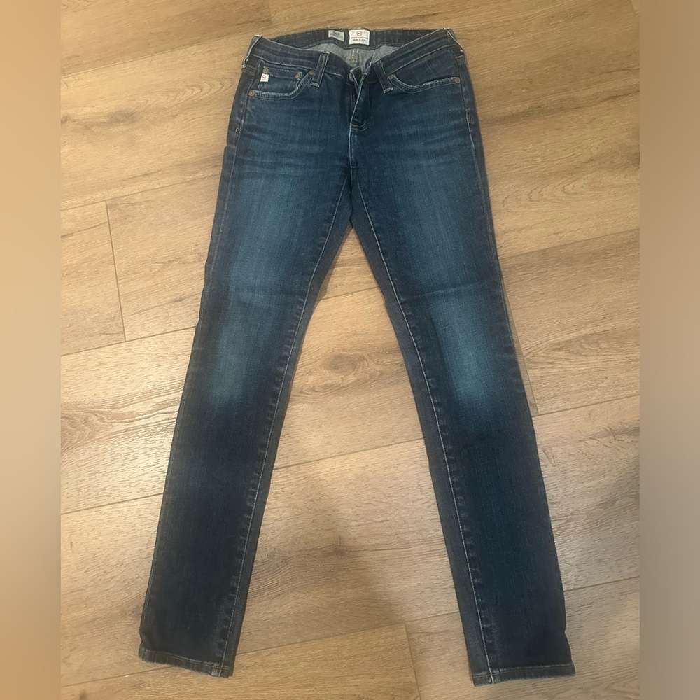 Women’s Blue AG skinny jeans - size 25R